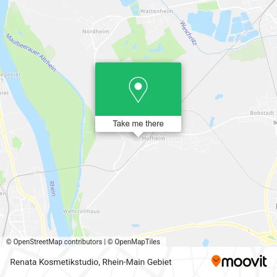 Карта Renata Kosmetikstudio