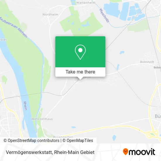 Карта Vermögenswerkstatt