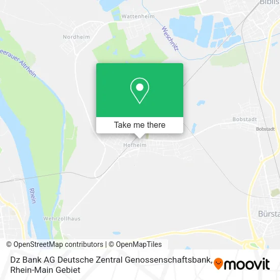 Карта Dz Bank AG Deutsche Zentral Genossenschaftsbank