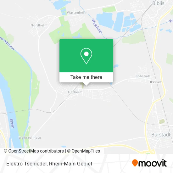 Карта Elektro Tschiedel
