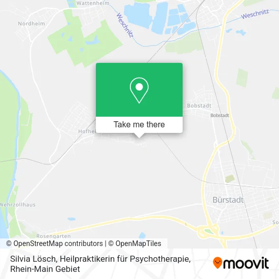 Карта Silvia Lösch, Heilpraktikerin für Psychotherapie