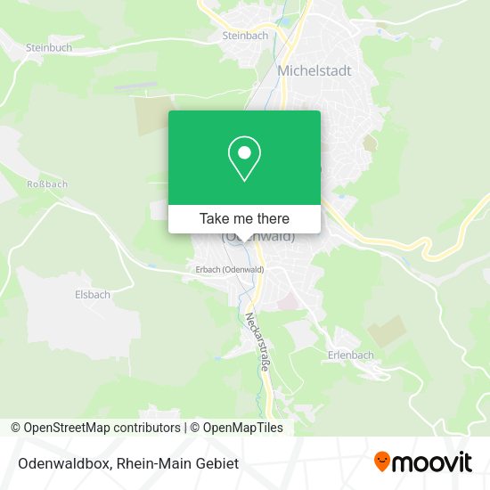 Карта Odenwaldbox
