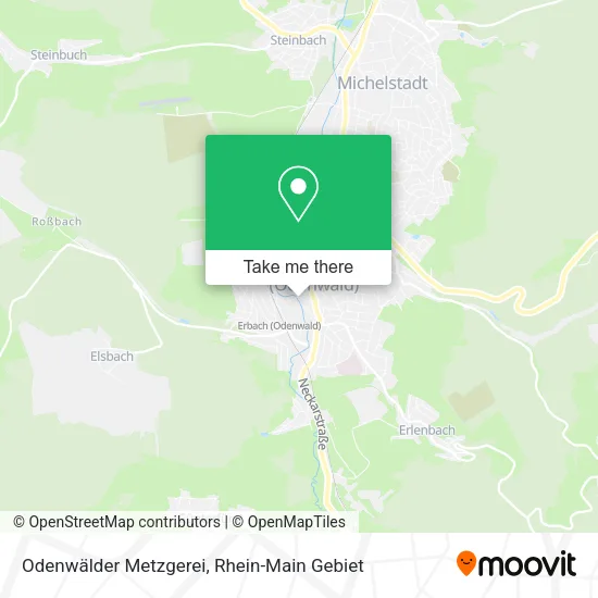 Карта Odenwälder Metzgerei