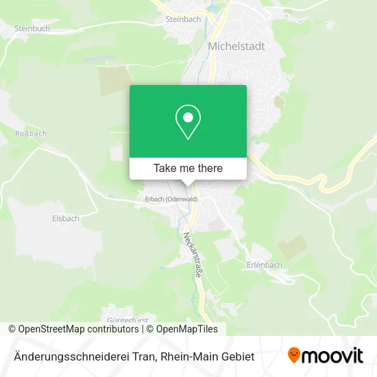 Карта Änderungsschneiderei Tran