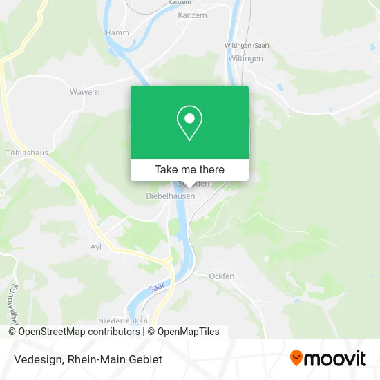 Vedesign map