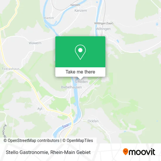 Stello Gastronomie map