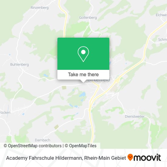 Карта Academy Fahrschule Hildermann