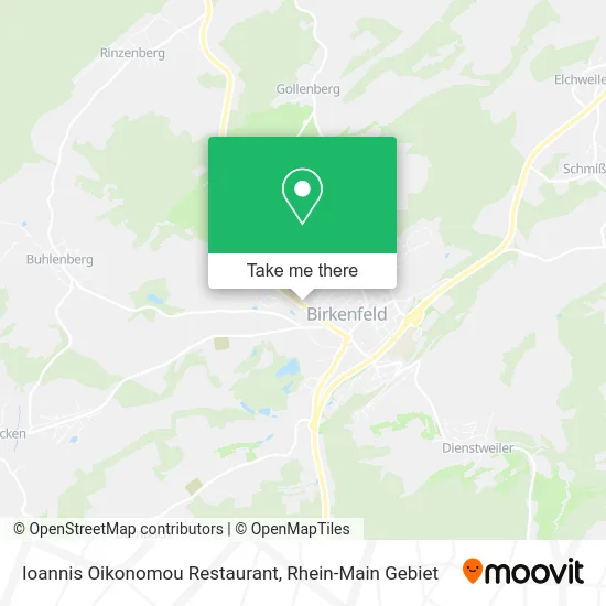 Карта Ioannis Oikonomou Restaurant