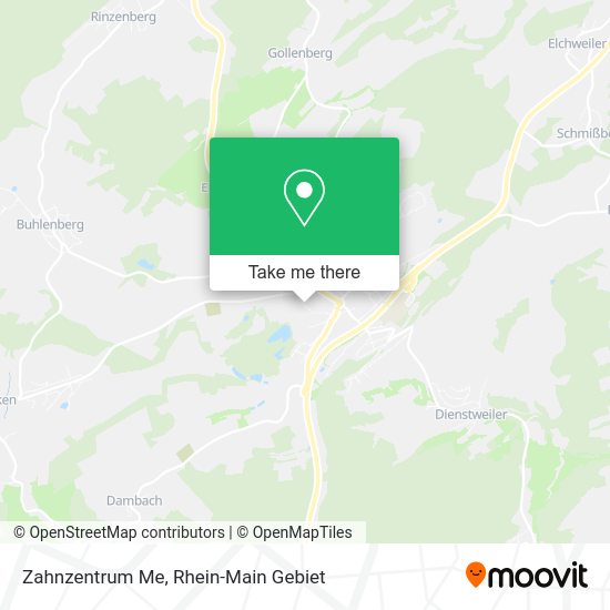 Карта Zahnzentrum Me