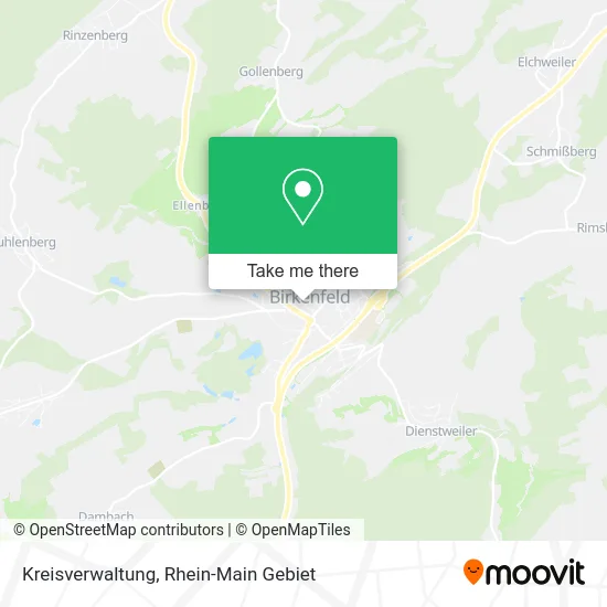 Карта Kreisverwaltung