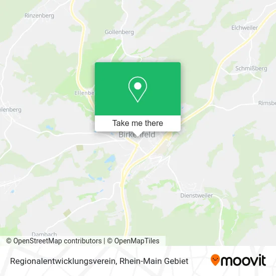Карта Regionalentwicklungsverein