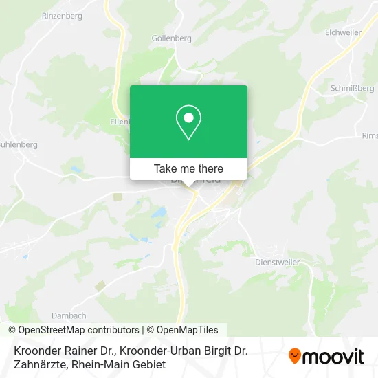 Карта Kroonder Rainer Dr., Kroonder-Urban Birgit Dr. Zahnärzte