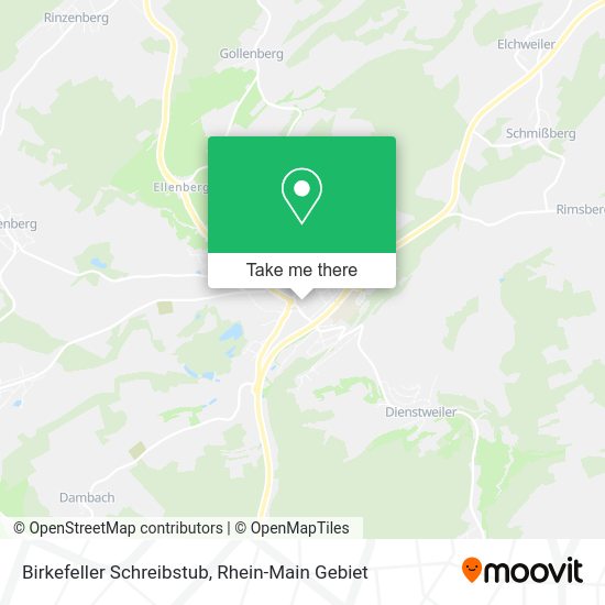 Карта Birkefeller Schreibstub