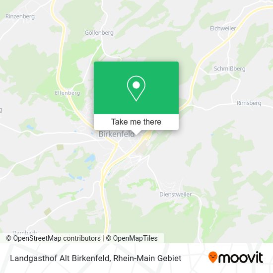 Карта Landgasthof Alt Birkenfeld
