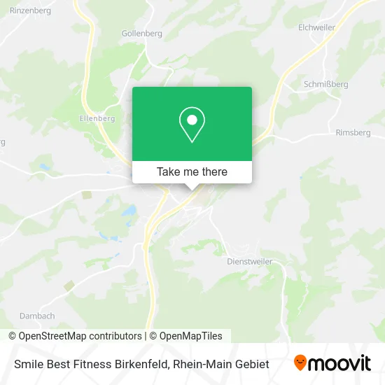 Smile Best Fitness Birkenfeld map