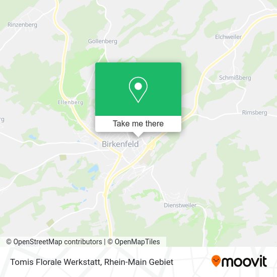 Карта Tomis Florale Werkstatt