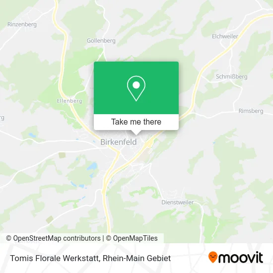 Карта Tomis Florale Werkstatt