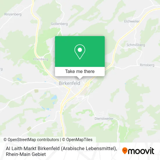 Al Laith Markt Birkenfeld (Arabische Lebensmittel) map