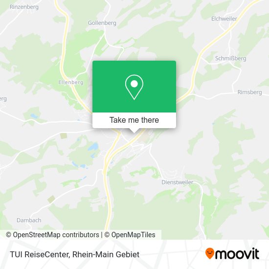 Карта TUI ReiseCenter