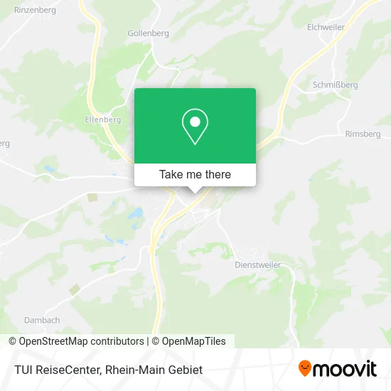 Карта TUI ReiseCenter