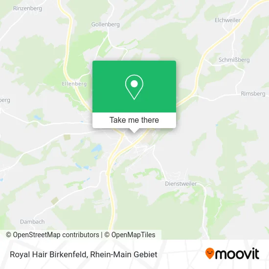 Карта Royal Hair Birkenfeld