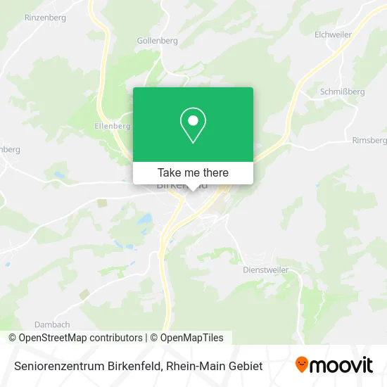 Карта Seniorenzentrum Birkenfeld