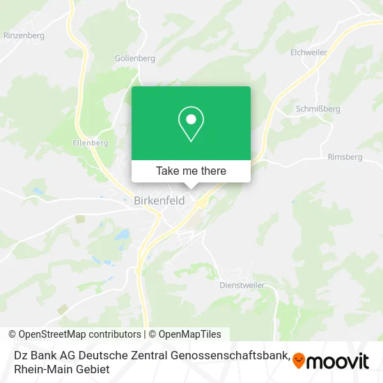 Карта Dz Bank AG Deutsche Zentral Genossenschaftsbank