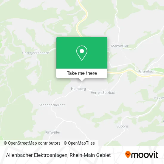 Карта Allenbacher Elektroanlagen