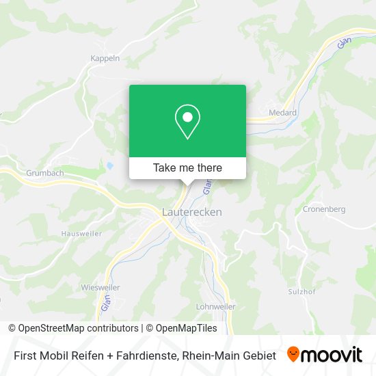Карта First Mobil Reifen + Fahrdienste