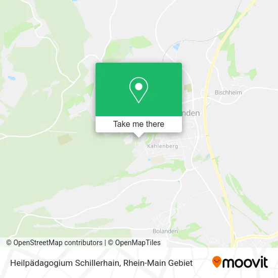 Карта Heilpädagogium Schillerhain