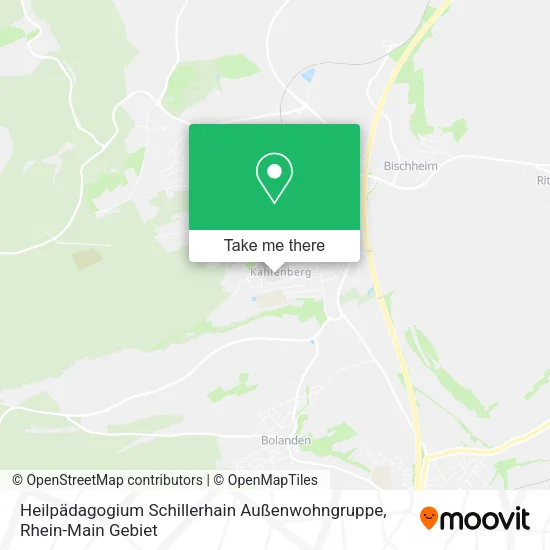 Карта Heilpädagogium Schillerhain Außenwohngruppe