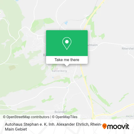 Autohaus Stephan e. K. Inh. Alexander Ehrlich map