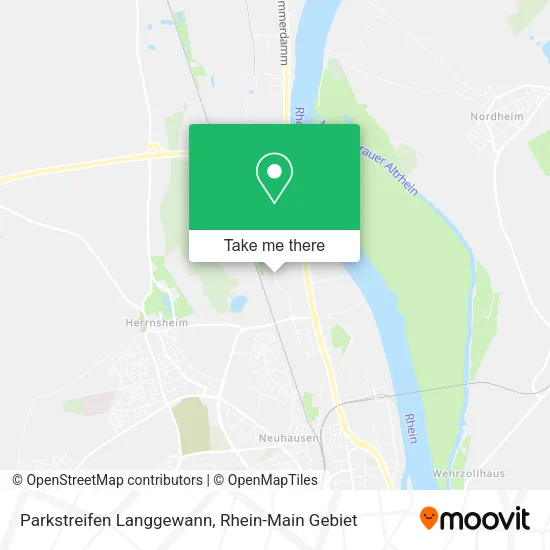 Карта Parkstreifen Langgewann