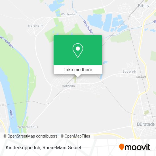 Карта Kinderkrippe Ich
