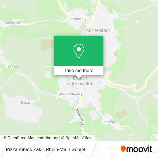 Карта Pizzaimbiss Zakir