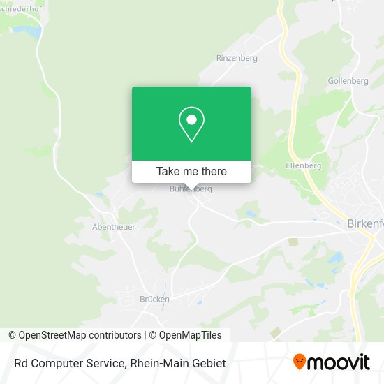 Карта Rd Computer Service