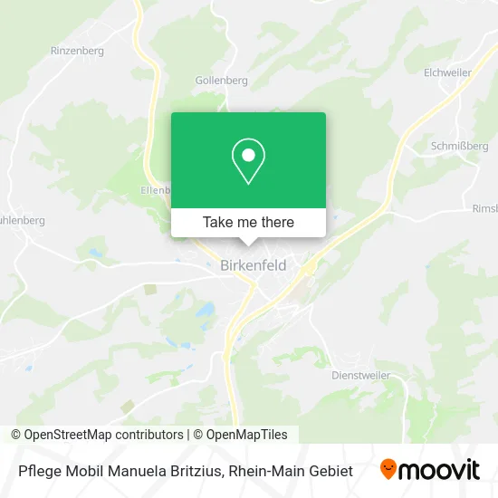 Карта Pflege Mobil Manuela Britzius