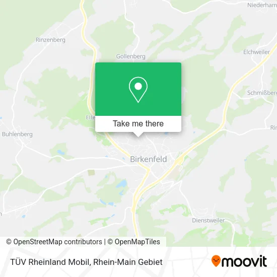 Карта TÜV Rheinland Mobil