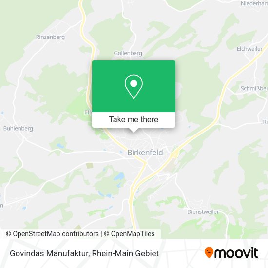 Карта Govindas Manufaktur