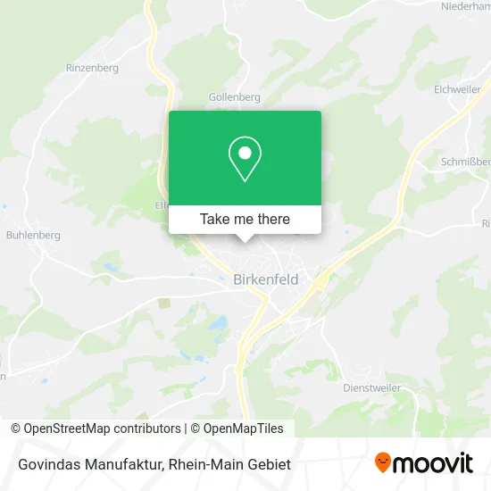 Карта Govindas Manufaktur