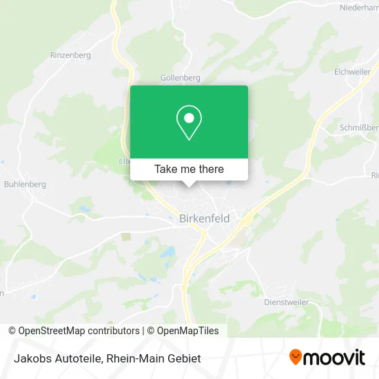 Карта Jakobs Autoteile