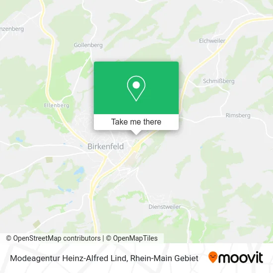 Modeagentur Heinz-Alfred Lind map