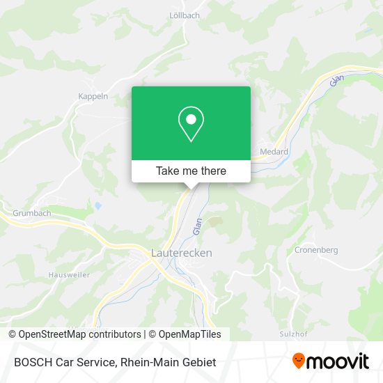 Карта BOSCH Car Service