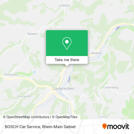 Карта BOSCH Car Service