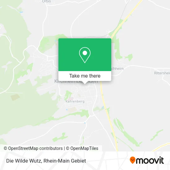 Карта Die Wilde Wutz