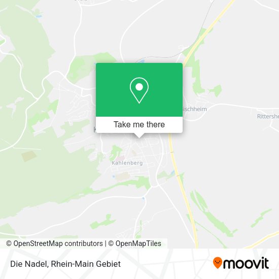 Карта Die Nadel