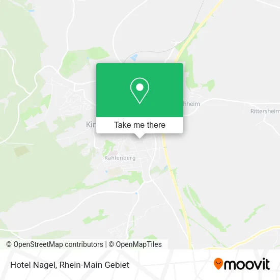 Карта Hotel Nagel