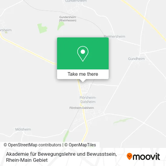 Карта Akademie für Bewegungslehre und Bewusstsein