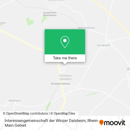 Карта Interessengemeinschaft der Winzer Dalsheim