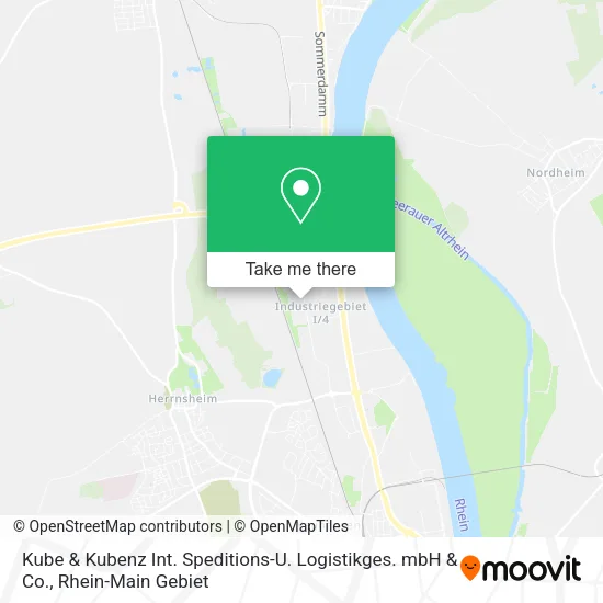 Карта Kube & Kubenz Int. Speditions-U. Logistikges. mbH & Co.